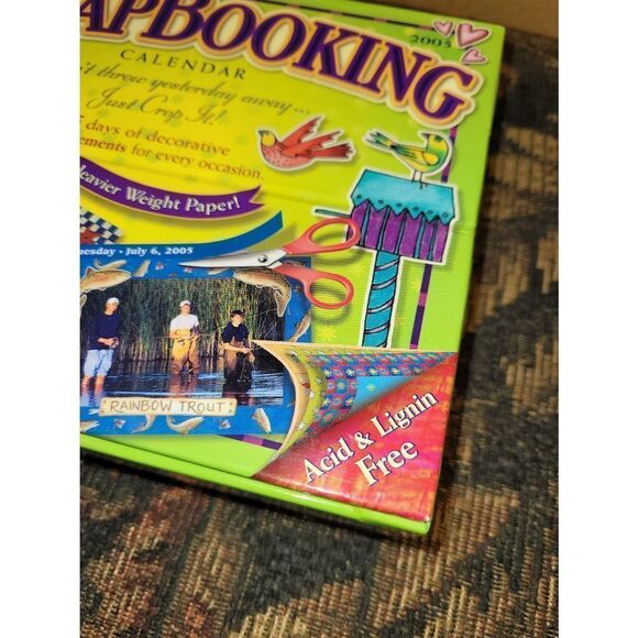 Easy Scrapbooking DIY Frames 2005 Calendar Kit- NIB - Picture 5 of 7